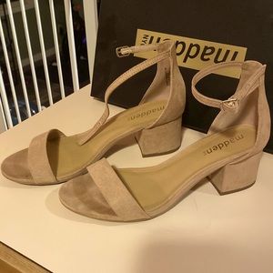 Steve Madden nude 2 inch heel, perfect for weddings